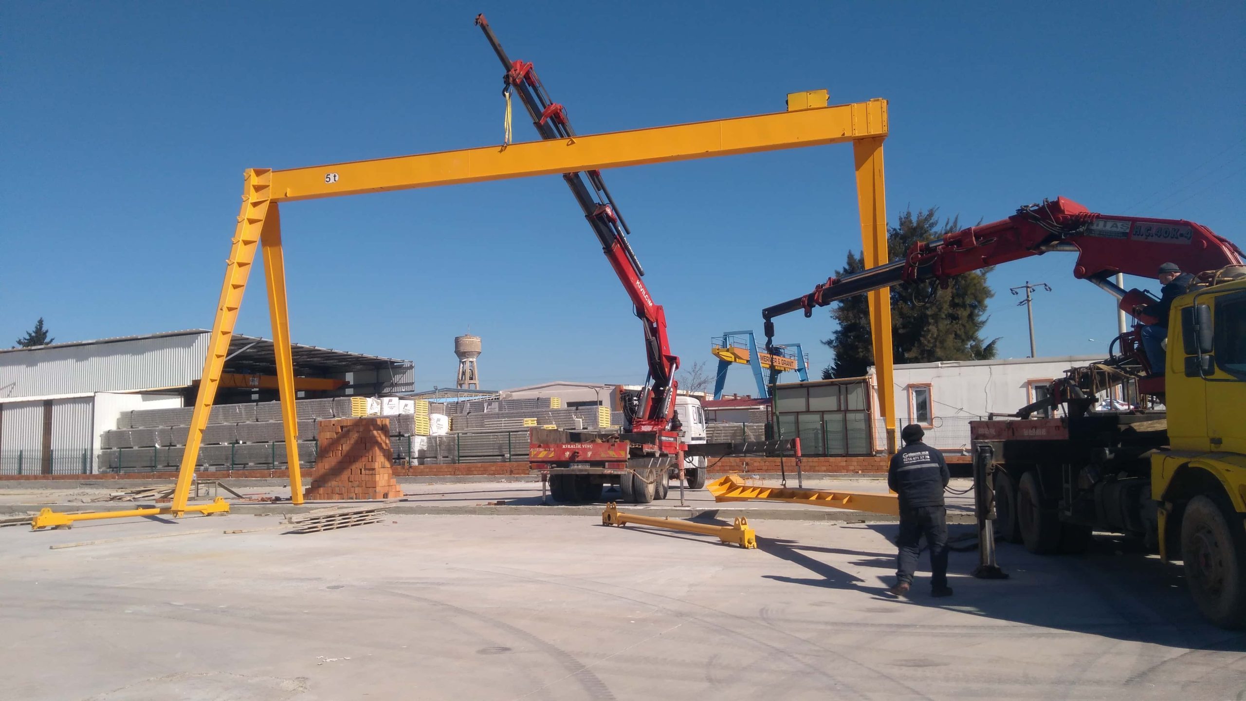 5 TON Portal Vinç 20 MT